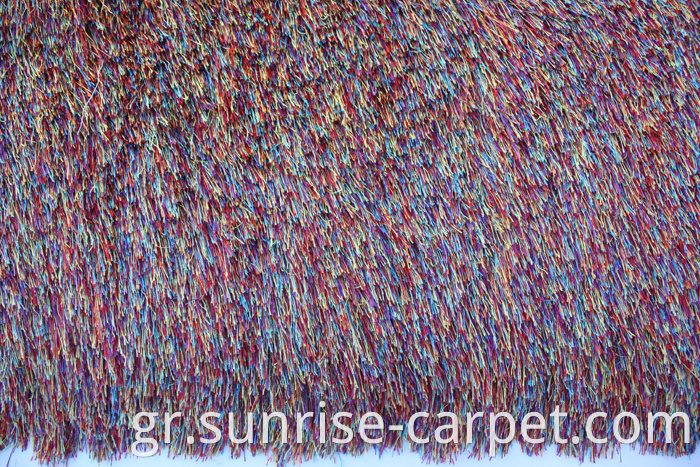 Polyester Shaggy Long Pile Rug 